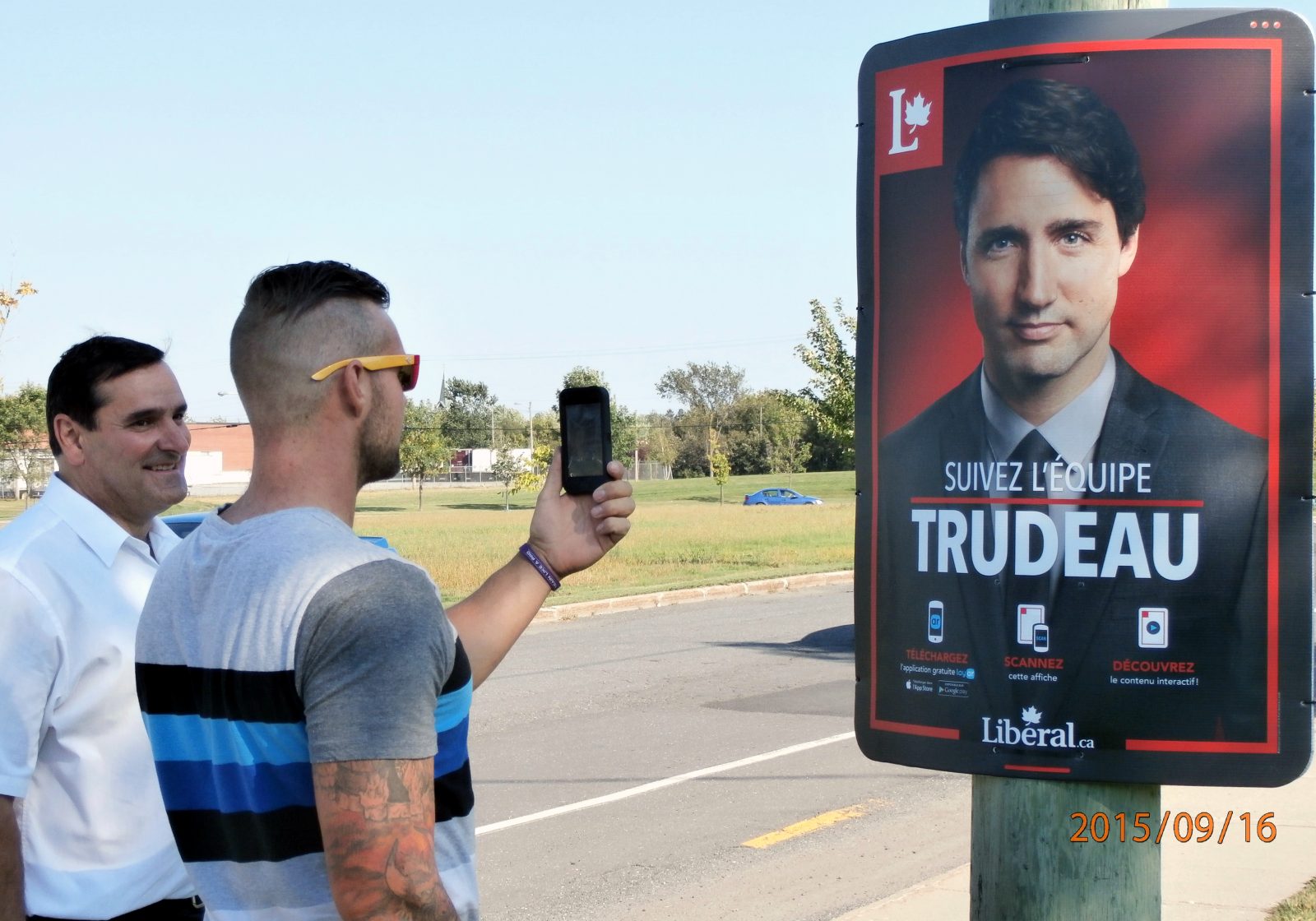 Des affiches électorales «parlantes» pour le Parti libéral