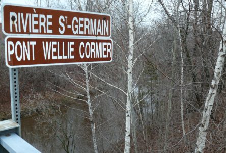 Le niveau de la rivière Saint-Germain anormalement élevé