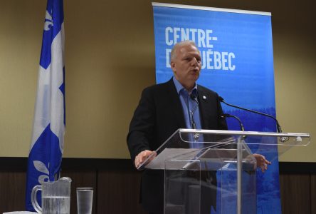 Jean-François Lisée en opération de charme au Centre-du-Québec