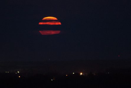 La super lune sur Drummondville