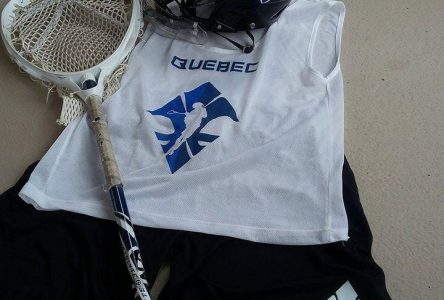 Un joueur des Athlétiques au sein de l’équipe du Québec