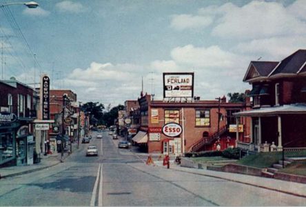 La rue Heriot, autour de 1959
