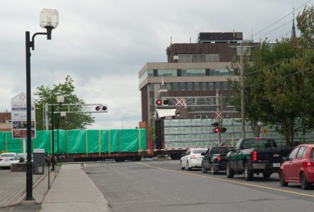 Le CN effectue la réfection de trois passages à niveau