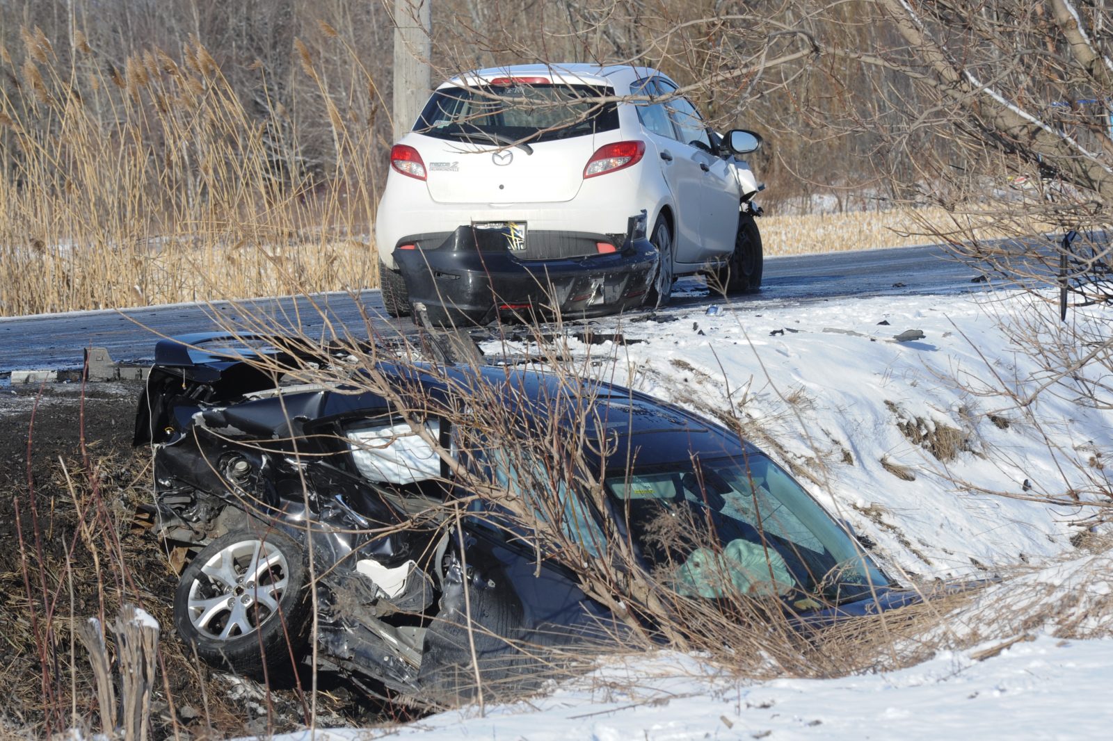 Accident grave à Saint-Edmond, un mort et trois blessés (MISE À JOUR)