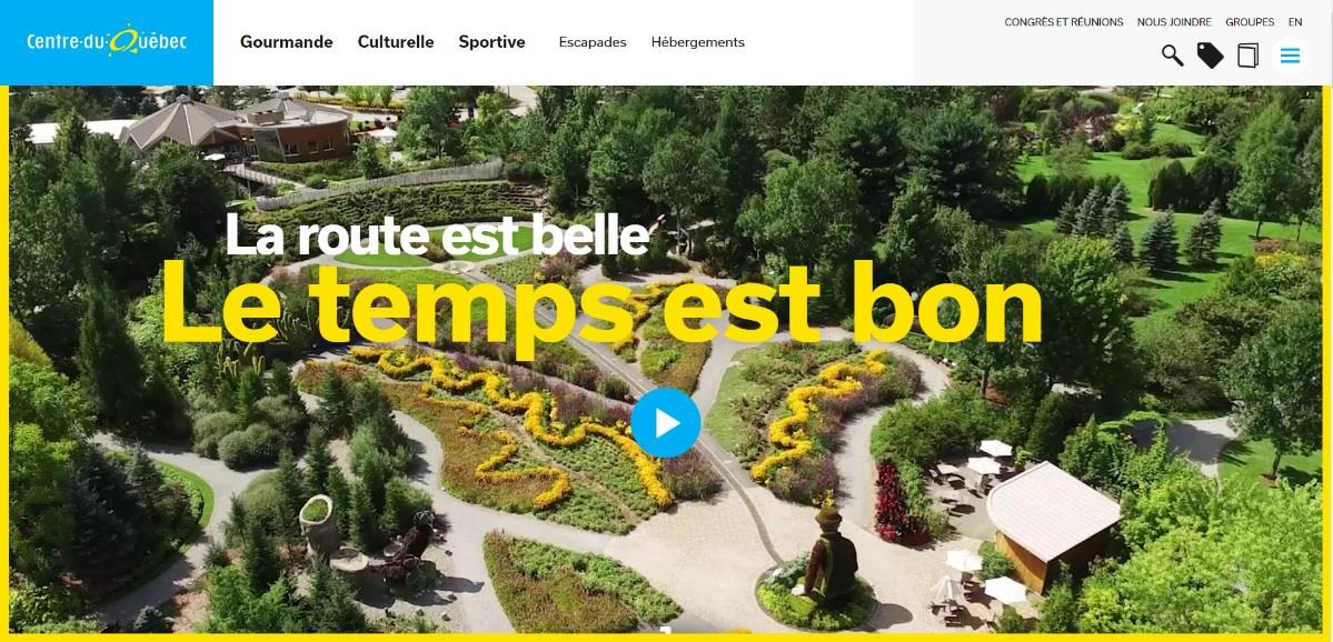 Tourisme Centre-du-Québec lance son nouveau site web