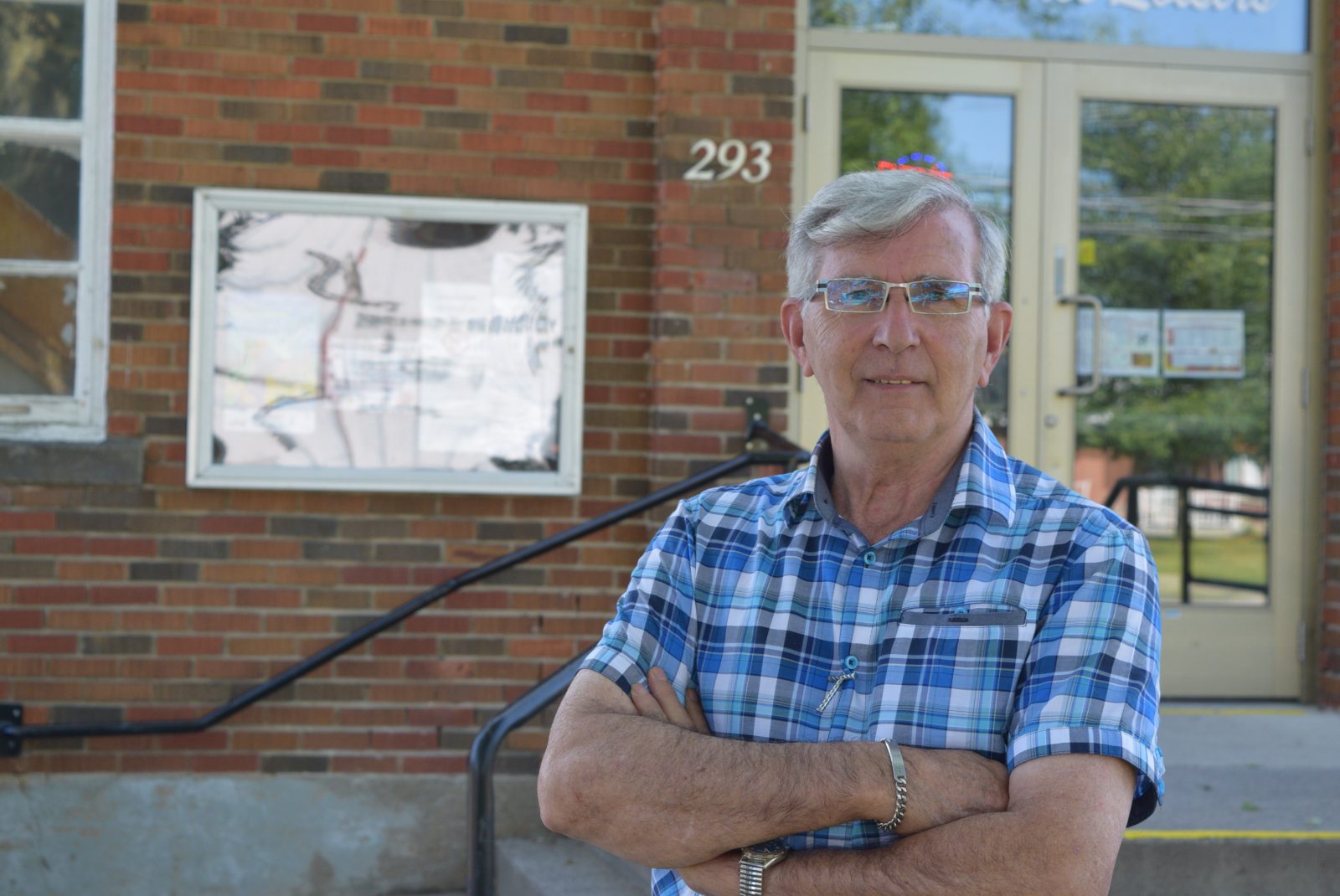 Gilles Pinard se présente à la mairie de Saint-Germain