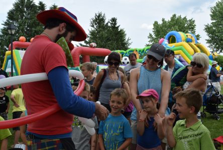 Les familles nombreuses pour la fête du Canada