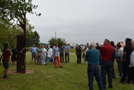 L’œuvre du sculpteur Jean Brillant inaugurée