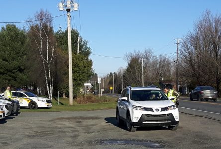 La Sûreté du Québec tient une opération «visibilité»