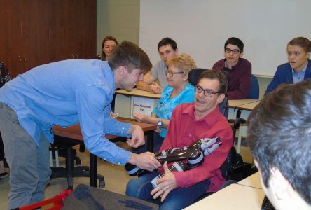 Un bras robotisé pour Noël