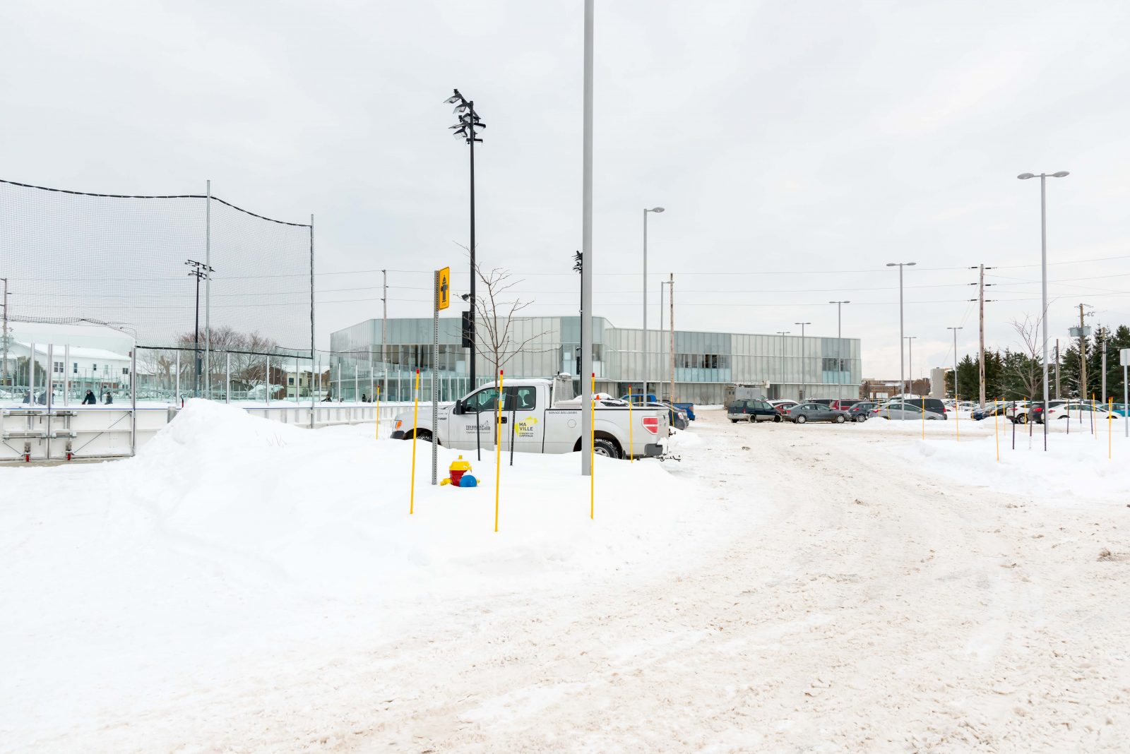 Fermeture partielle du stationnement de la bibliothèque dès demain