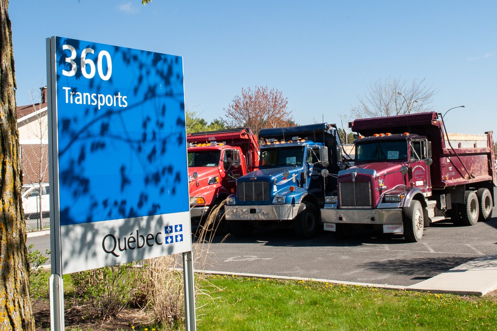 Des camionneurs en vrac se font entendre à Drummondville