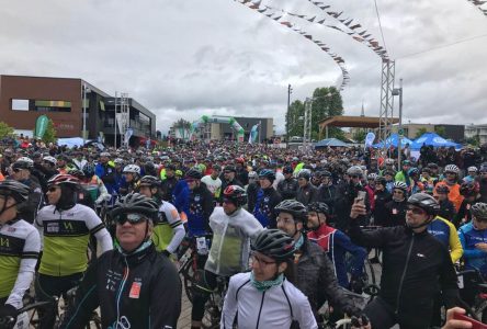 Grand défi Pierre Lavoie : Sébastien Schneeberger parmi les cyclistes