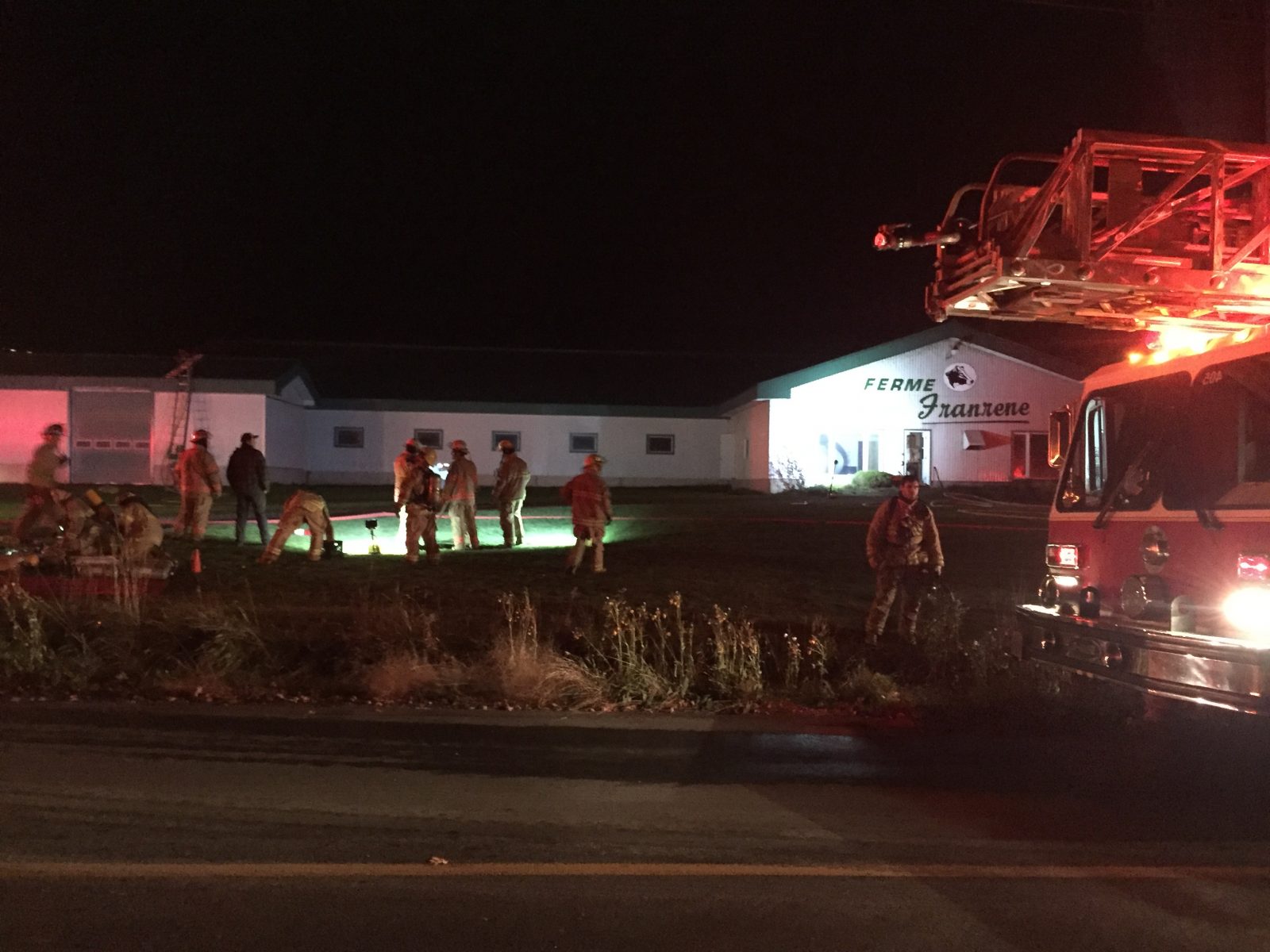 Incendie rapidement maîtrisé à Saint-Félix