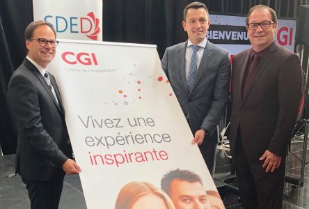 CGI s’installera à Drummondville et créera 300 emplois