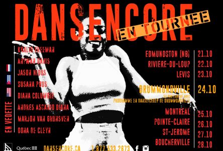 La tournée DANSENCORE sera de passage à Drummondville