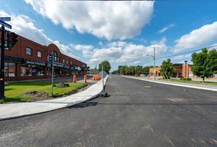 Les travaux du secteur Cormier se terminent bientôt