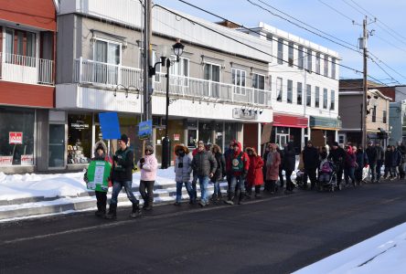 Une cinquantaine de Drummondvillois ont marché pour l’environnement