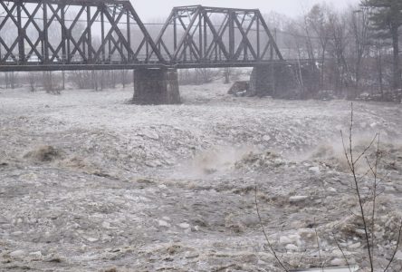 Baisse du niveau des eaux à Drummondville