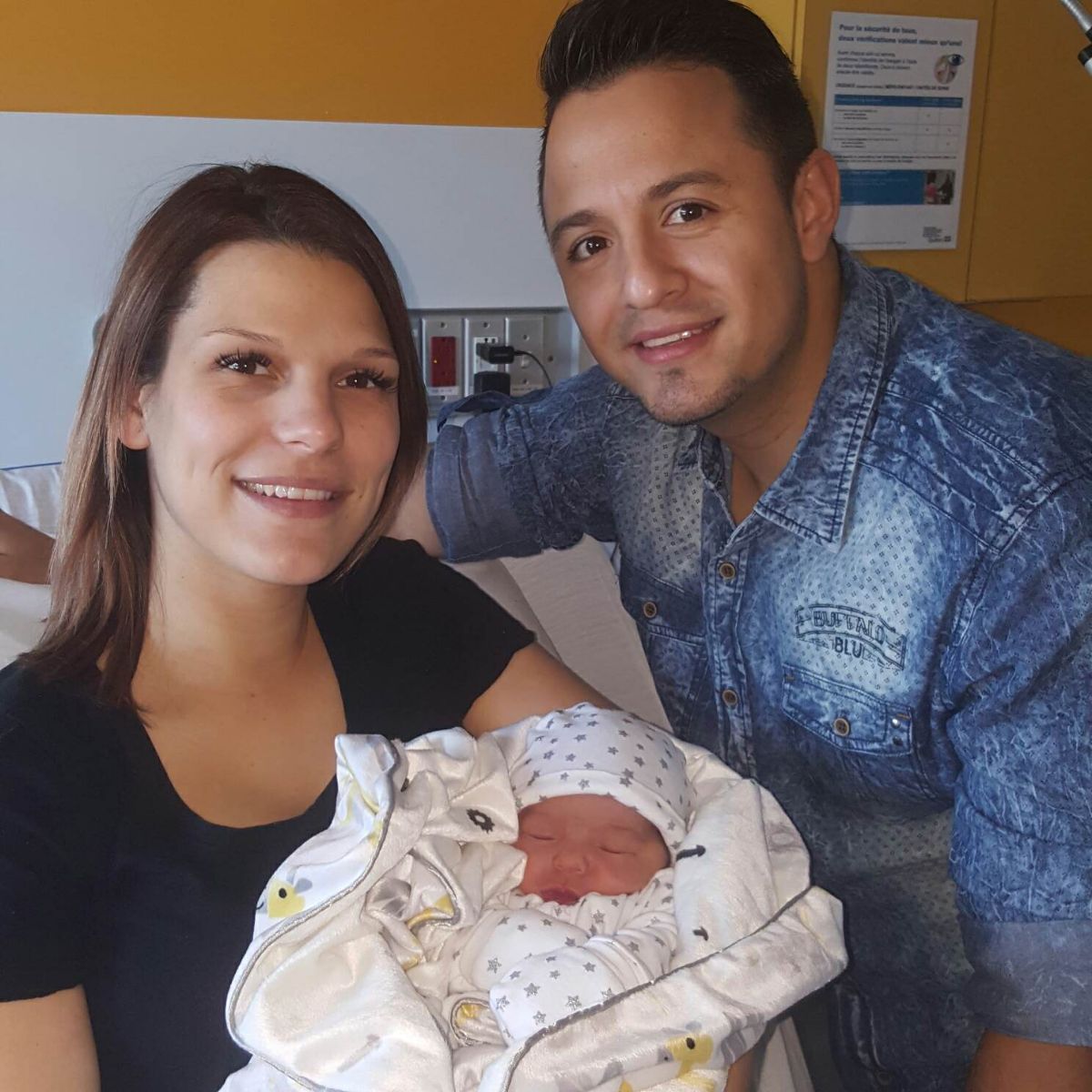 Mathéo, premier bébé de l’année à Drummondville