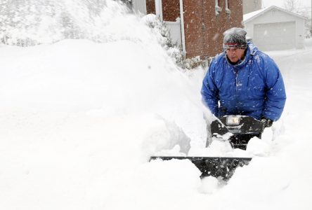 État de la tempête à Drummondville