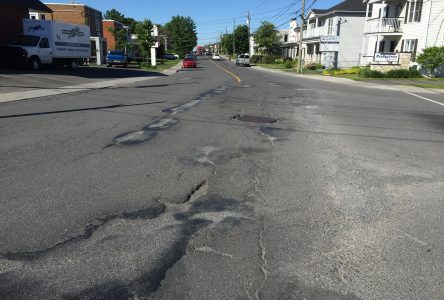 La rue Saint-Pierre, la pire route à Drummondville