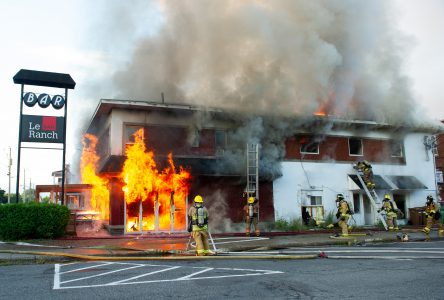 Incendie majeur sur le boulevard Mercure (photos et vidéo)