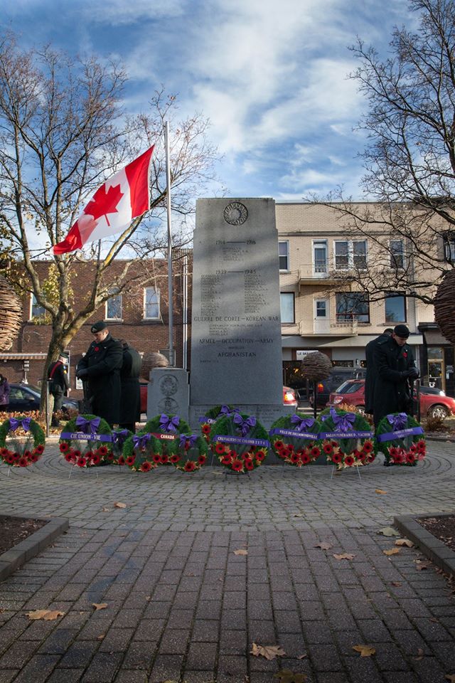 Le jour du Souvenir à Drummondville