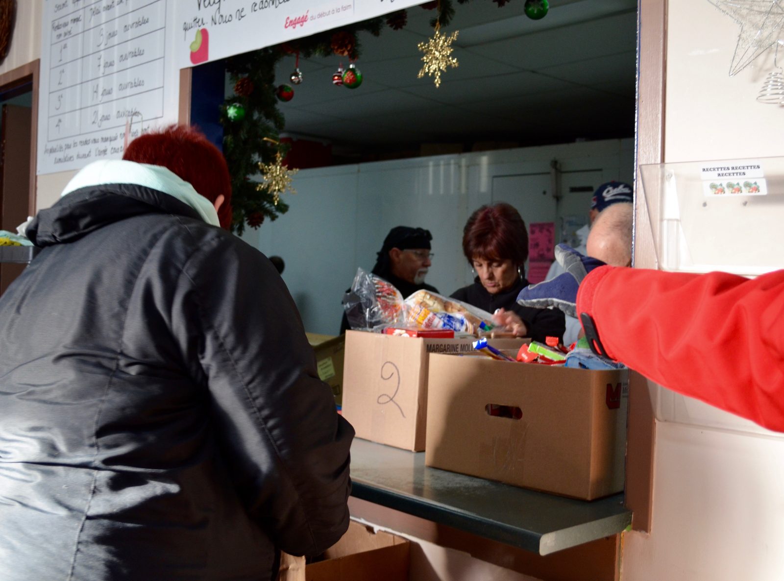 Des paniers de Noël pour 1 700 foyers de la région