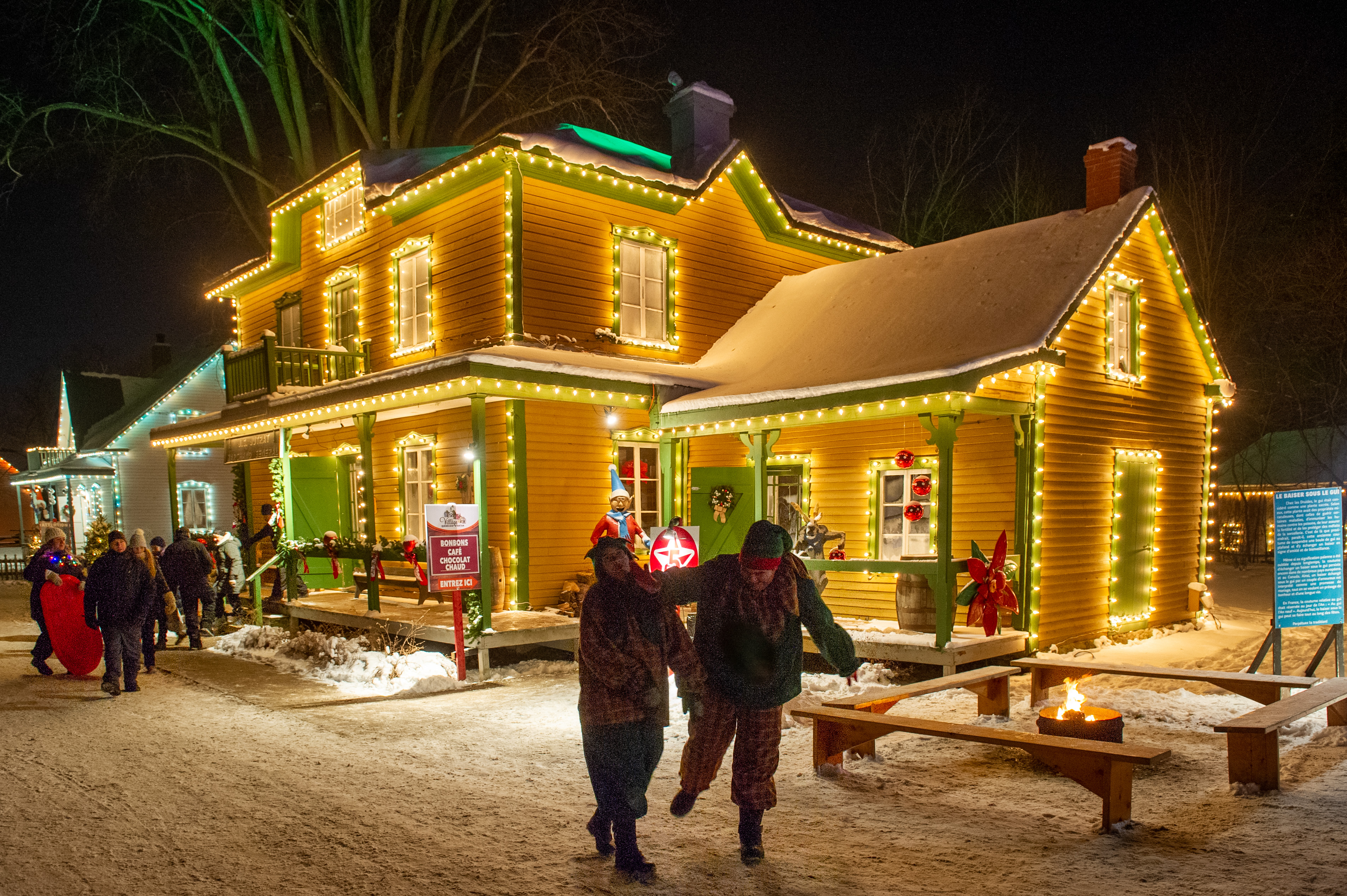 La clientèle est au rendez-vous au Village Illuminé (photos) - L'Express