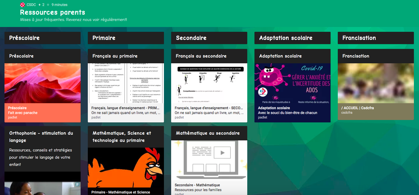 La CSDC met en ligne une plateforme pédagogique 