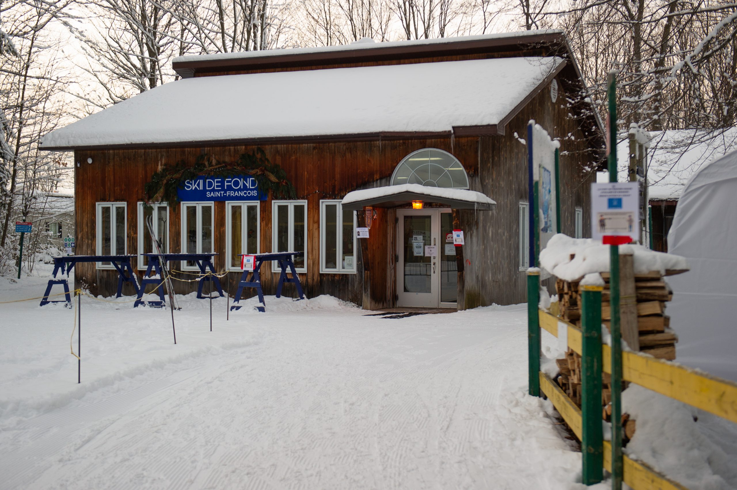 Ski de fond à Drummondville avec le ski de fond Saint-François