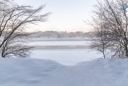 Le niveau d’eau de la rivière Saint-François est à la hausse