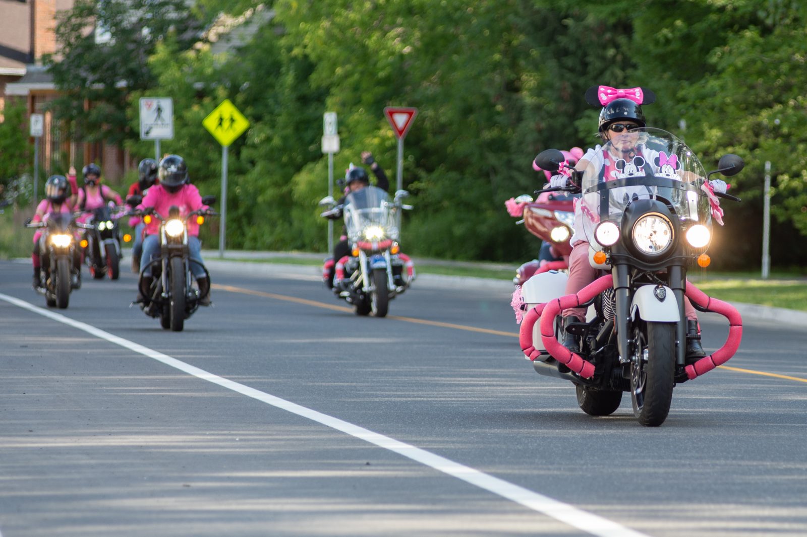 Ride de filles : ralentissement de la circulation à prévoir aujourd’hui