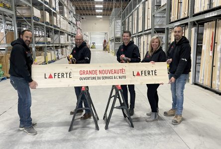 Laferté innove et lance un service à l’auto à Drummondville