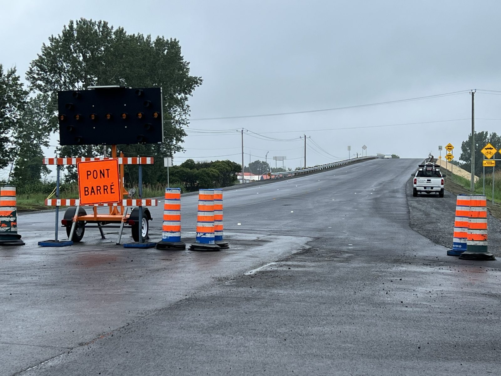 Le pont de la 255 ouvert dès jeudi soir