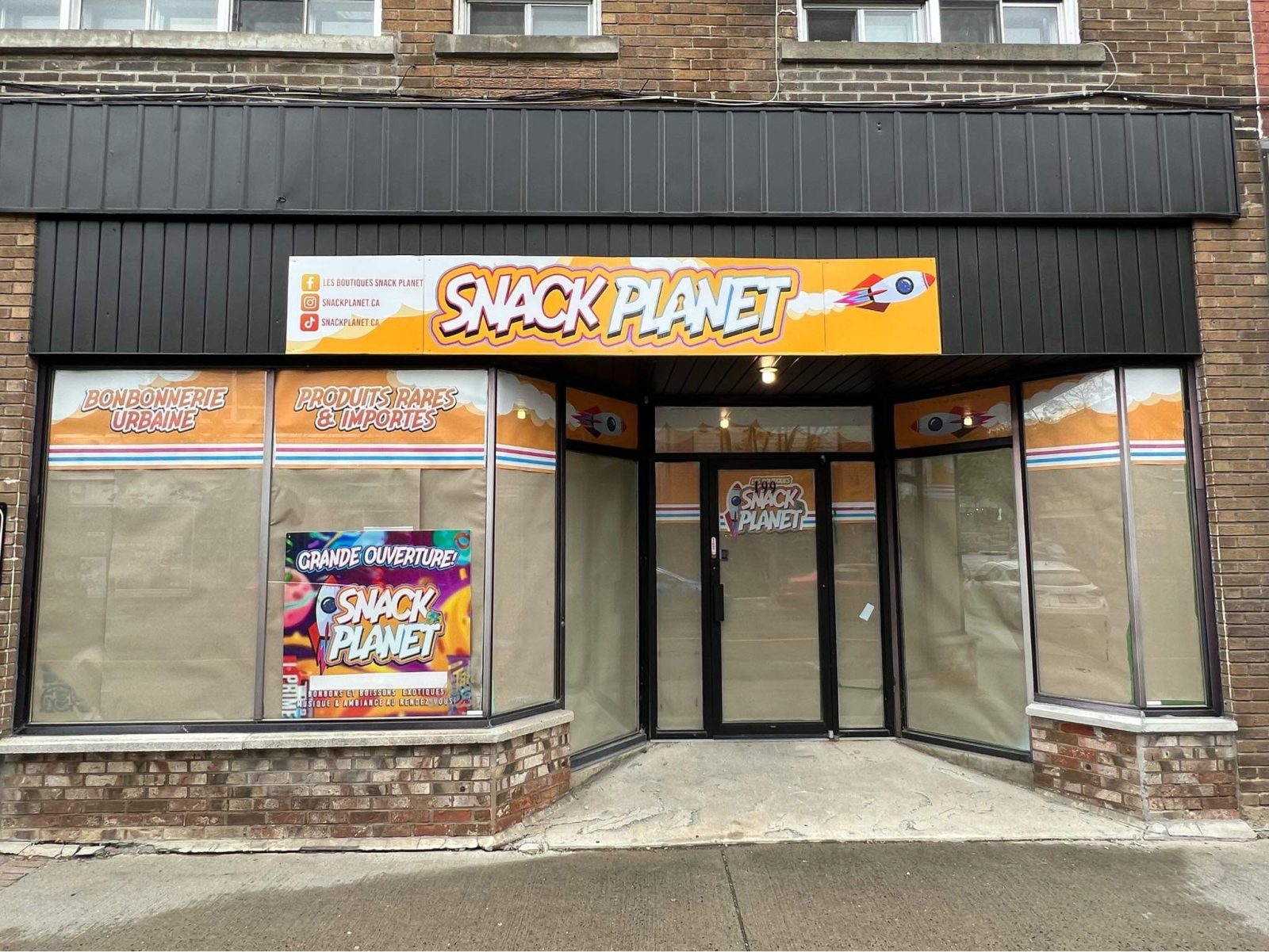 La boutique Snack planet fait des petits