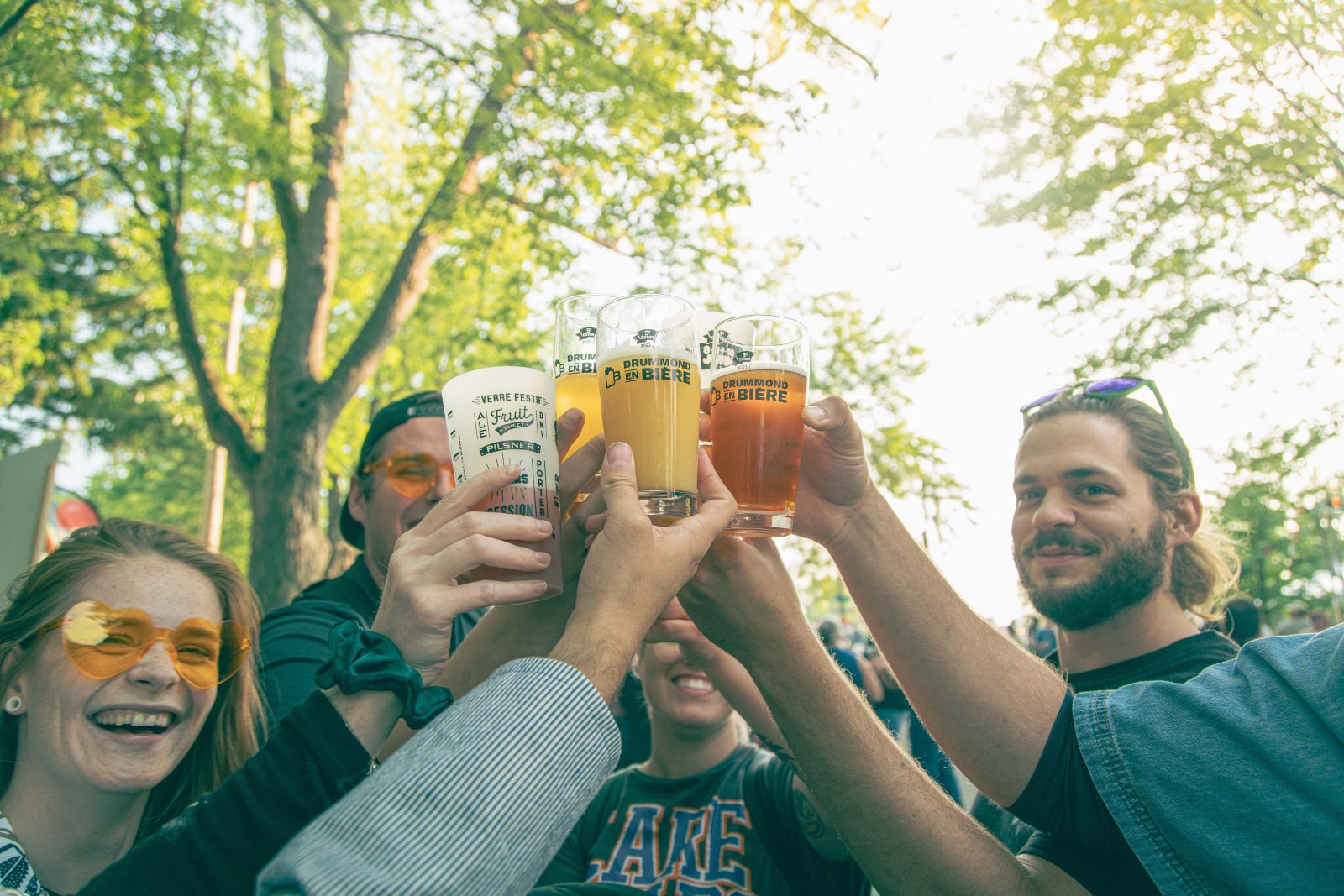 Drummond en bière en grande forme!