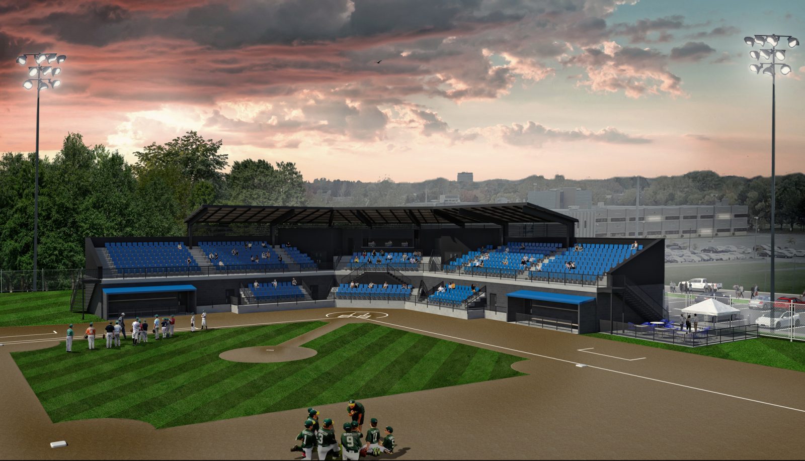 Nouveau stade de baseball: les travaux sont lancés