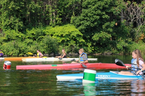 Une première compétition de canoë-kayak à Drummondville