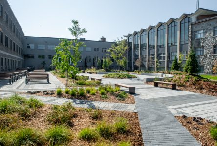 Un débarcadère complètement métamorphosé au Collège Saint-Bernard