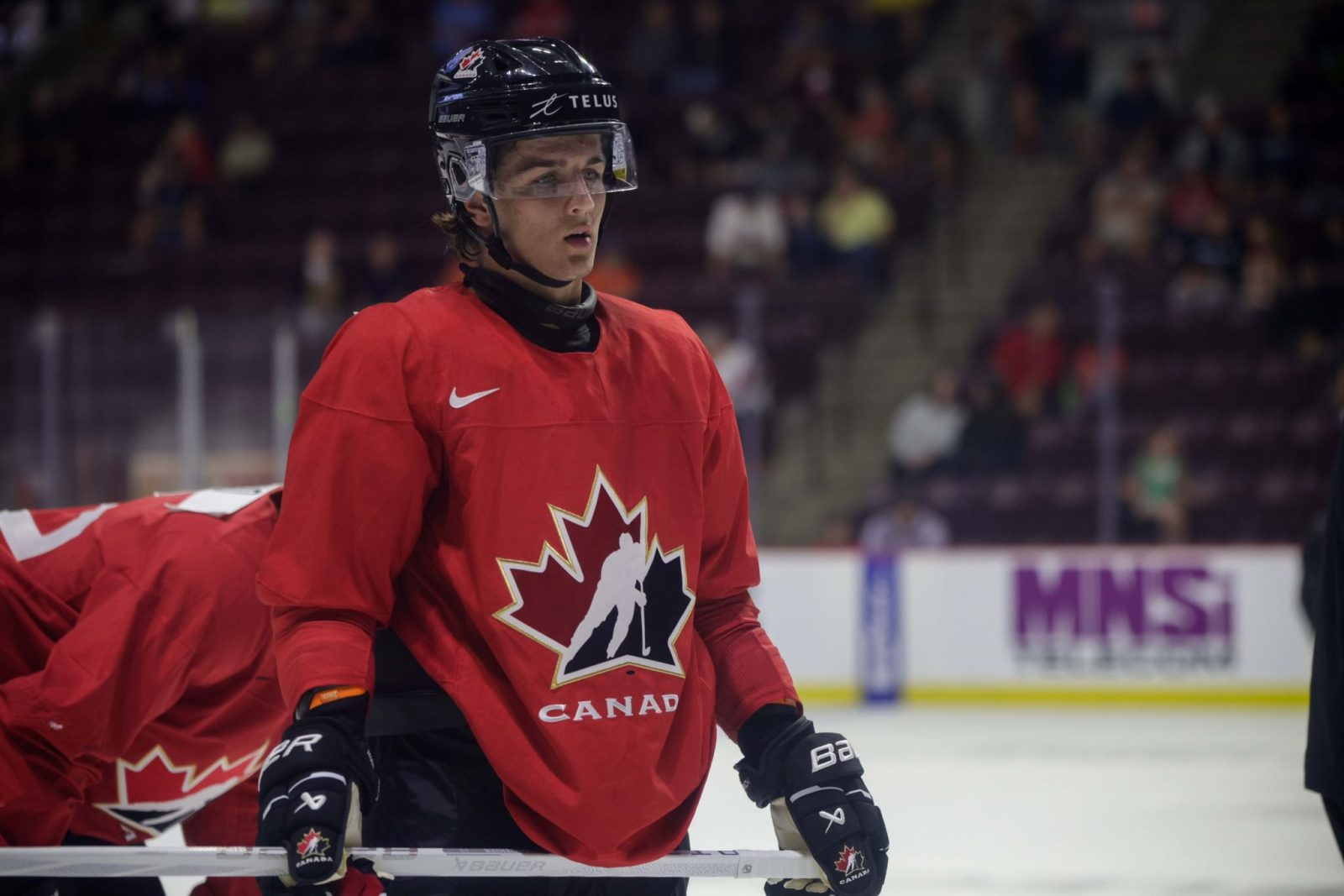 Ethan Gauthier laisse sa carte de visite au camp d’Équipe Canada junior