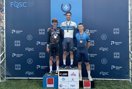 Edward Ouellet médaillé d’argent au championnat québécois