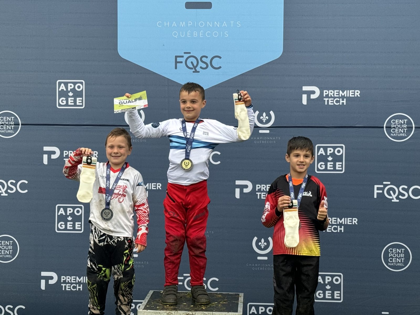 BMX : plusieurs athlètes de Drummond sur le podium