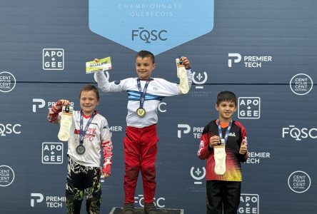 BMX : plusieurs athlètes de Drummond sur le podium