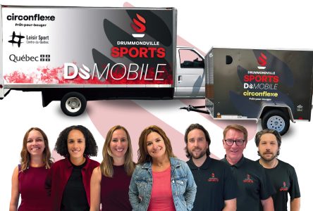 Le Drummondville Sports INNOVE «Avec le lancement de sa D.S. mobile et une centrale de prêt d’équipements sportifs»