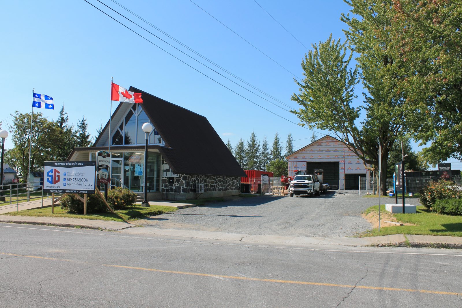 Saint-Pie-de-Guire se dote d’un garage municipal