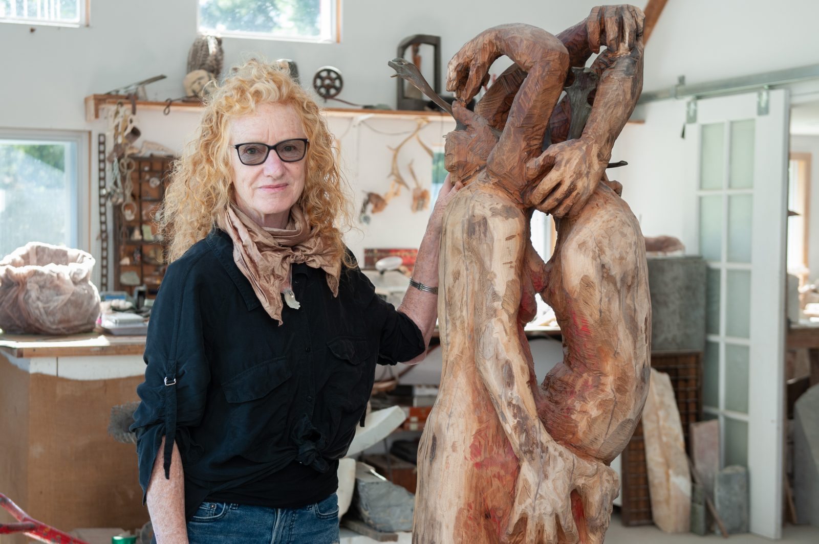 Près de 50 ans de sculptures pour Pascale Archambault