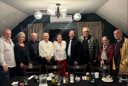 Le candidat à la chefferie du PLQ, Frédéric Beauchemin, rencontre des militants drummondvillois