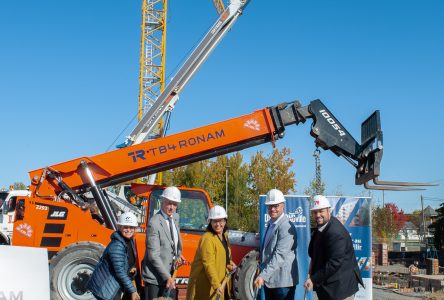 Coup d’envoi de la construction de 100 logements pour aînés à Drummondville